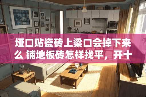 垭口贴瓷砖上梁口会掉下来么 铺地板砖怎样找平，开十字线