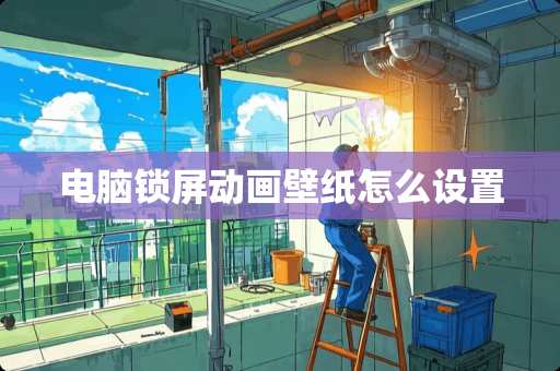 电脑锁屏动画壁纸怎么设置