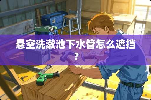 悬空洗漱池下水管怎么遮挡？