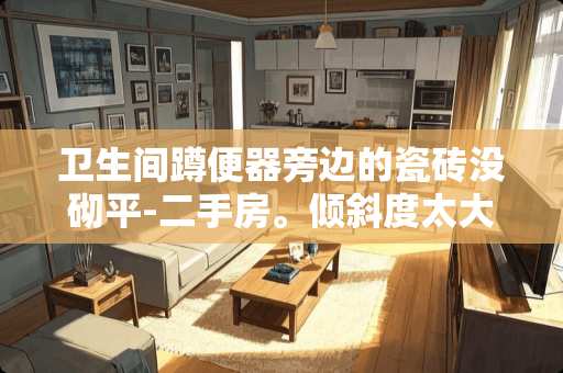 卫生间蹲便器旁边的瓷砖没砌平-二手房。倾斜度太大，脚都没法放平。很不舒服。请问什么简单方法能够处理 空鼓地砖不维修怎么办