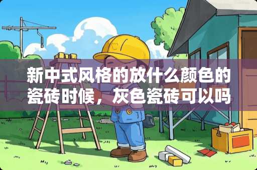 新中式风格的放什么颜色的瓷砖时候，灰色瓷砖可以吗 新中式装修贴地板是浅灰色的好还是暖系列的好