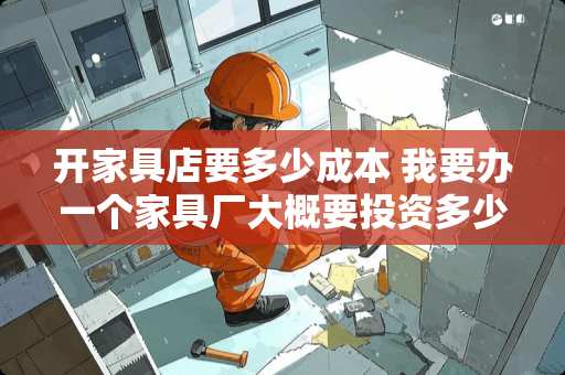 开家具店要多少成本 我要办一个家具厂大概要投资多少钱
