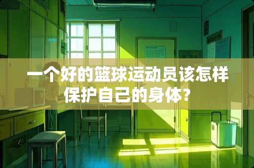 一个好的篮球运动员该怎样保护自己的身体？