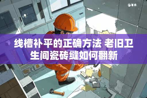 线槽补平的正确方法 老旧卫生间瓷砖缝如何翻新