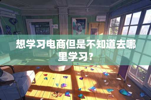 想学习电商但是不知道去哪里学习？