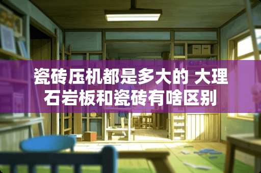 瓷砖压机都是多大的 大理石岩板和瓷砖有啥区别