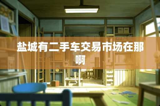 盐城有二手车交易市场在那啊