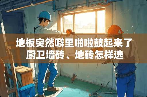 地板突然噼里啪啦鼓起来了 厨卫墙砖、地砖怎样选