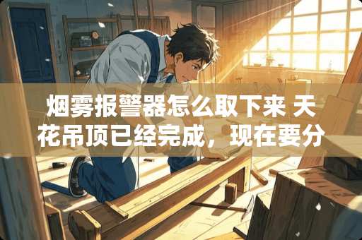 烟雾报警器怎么取下来 天花吊顶已经完成，现在要分隔房间怎么处理