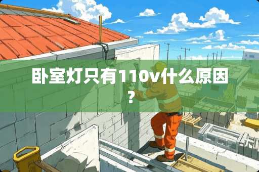 卧室灯只有110v什么原因？