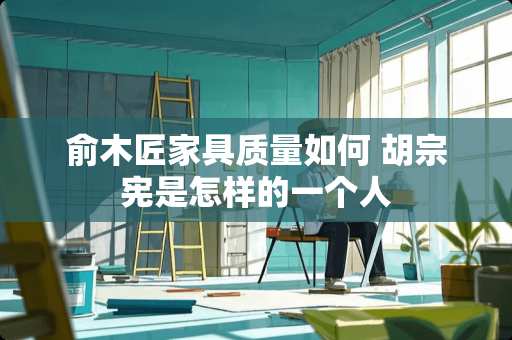 俞木匠家具质量如何 胡宗宪是怎样的一个人