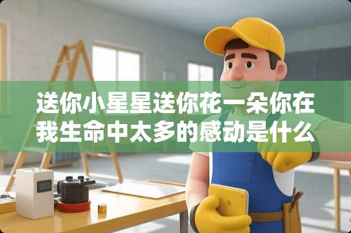 送你小星星送你花一朵你在我生命中太多的感动是什么歌？