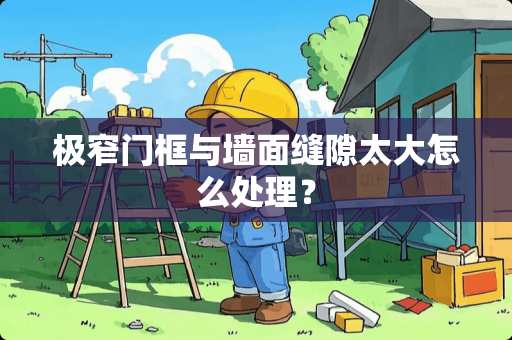 极窄门框与墙面缝隙太大怎么处理？