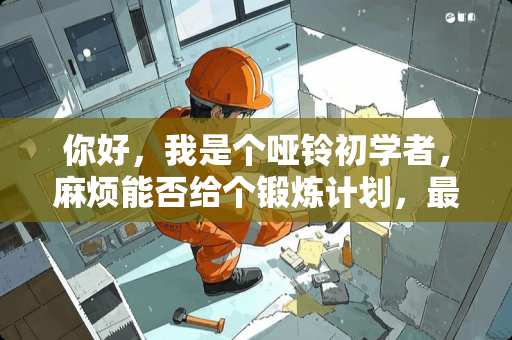 你好，我是个哑铃初学者，麻烦能否给个锻炼计划，最好带上图文。谢谢。打扰见应该哈。