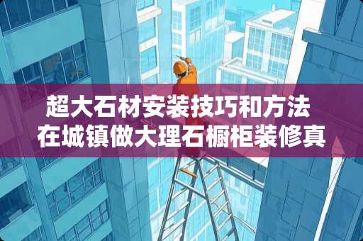 超大石材安装技巧和方法 在城镇做大理石橱柜装修真的那么好赚吗