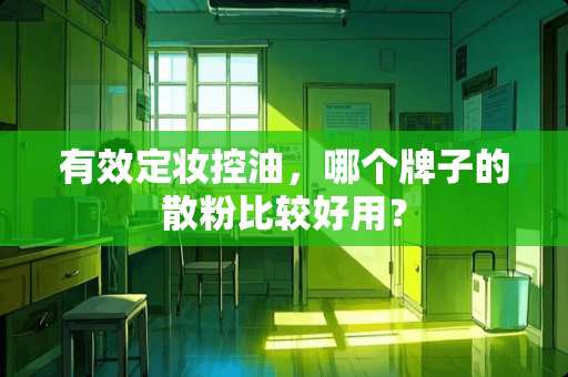 有效定妆控油，哪个牌子的散粉比较好用？