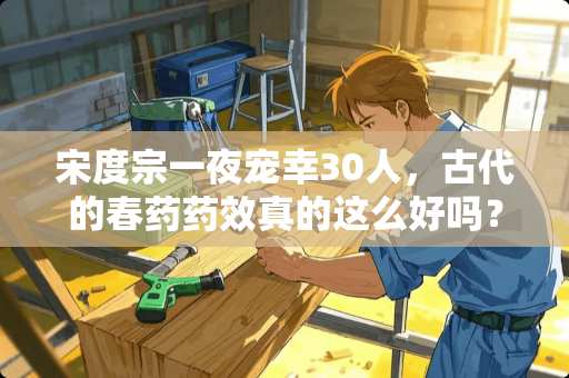 宋度宗**宠幸30人，古代的**药效真的这么好吗？