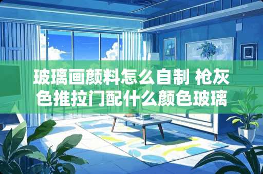 玻璃画颜料怎么自制 枪灰色推拉门配什么颜色玻璃