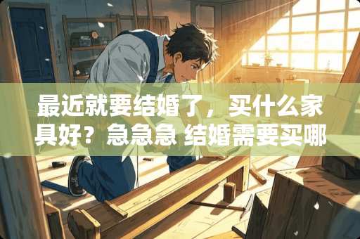 最近就要结婚了，买什么家具好？急急急 结婚需要买哪些家具什么时候买家具比较实惠