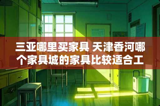 三亚哪里买家具 天津香河哪个家具城的家具比较适合工薪阶层，又便宜又好，推荐下