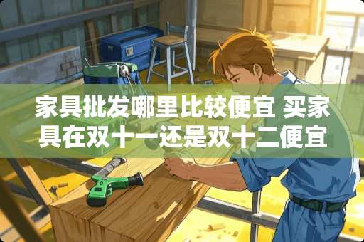 家具批发哪里比较便宜 买家具在双十一还是双十二便宜好呢