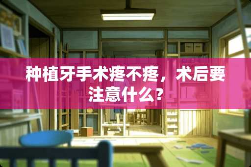种植牙手术疼不疼，术后要注意什么？