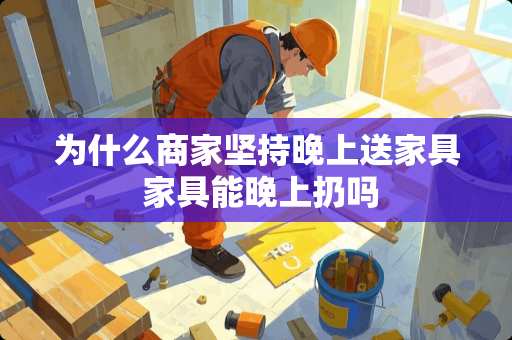 为什么商家坚持晚上送家具 家具能晚上扔吗