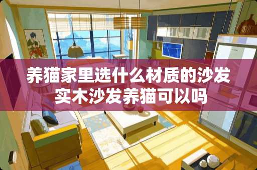 养猫家里选什么材质的沙发 实木沙发养猫可以吗