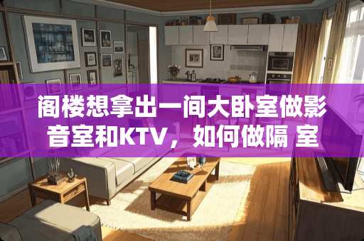 阁楼想拿出一间大卧室做影音室和KTV，如何做隔 室内玻璃隔断卧室怎么通风
