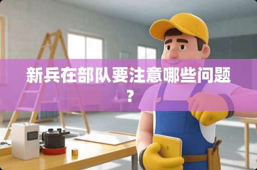 新兵在**要注意哪些问题？