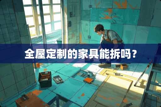 全屋定制的家具能拆吗？