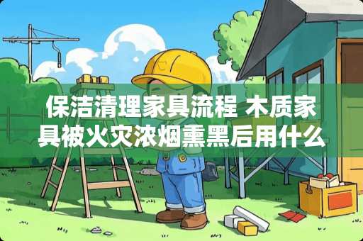 保洁清理家具流程 木质家具被火灾浓烟熏黑后用什么材料清洁最有效