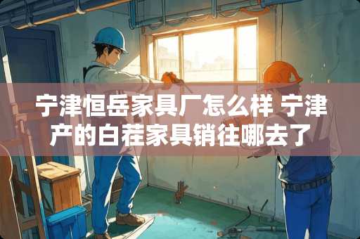 宁津恒岳家具厂怎么样 宁津产的白茬家具销往哪去了