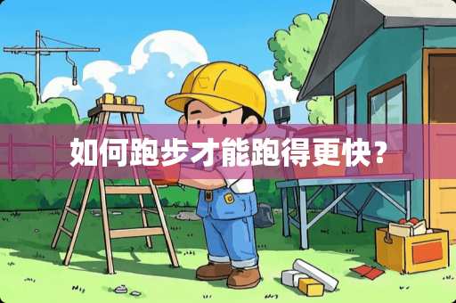 如何跑步才能跑得更快？