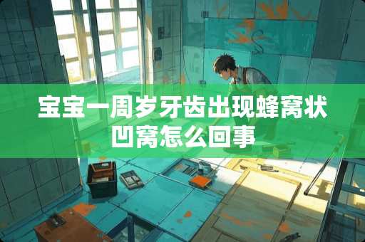 宝宝一周岁牙齿出现蜂窝状凹窝怎么回事