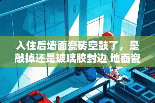 入住后墙面瓷砖空鼓了，是敲掉还是玻璃胶封边 地面瓷砖边角空鼓怎么处理