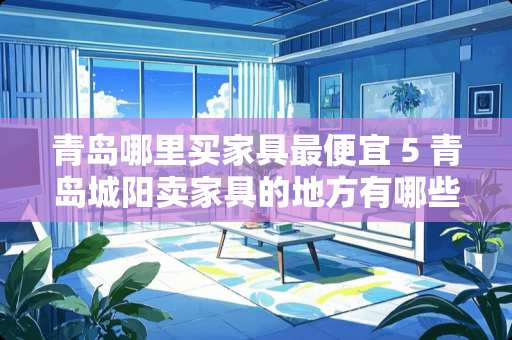 青岛哪里买家具最便宜 5 青岛城阳卖家具的地方有哪些