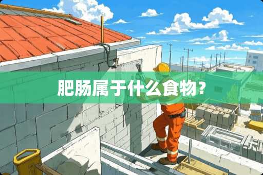 肥肠属于什么食物？