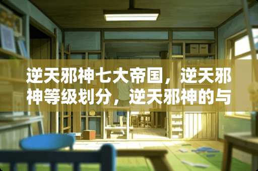 逆天邪神七大帝国，逆天邪神等级划分，逆天邪神的与天毒珠并列的几个宝贝