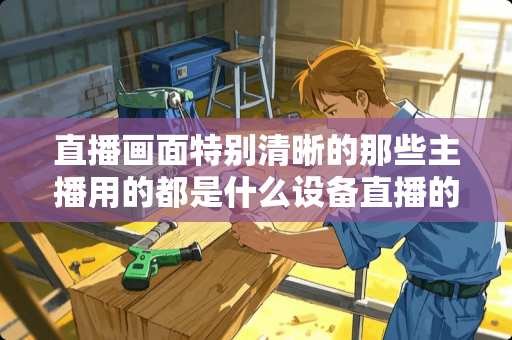 直播画面特别清晰的那些主播用的都是什么设备直播的？