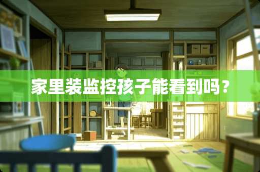 家里装监控孩子能看到吗？