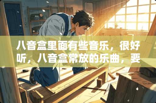 八音盒里面有些音乐，很好听，八音盒常放的乐曲，要最好听的几首。