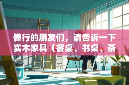 懂行的朋友们，请告诉一下实木家具（餐桌、书桌、茶几）上面铺什么膜比较好 实木家具贴膜的优点和缺点