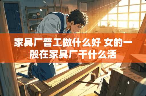 家具厂普工做什么好 女的一般在家具厂干什么活