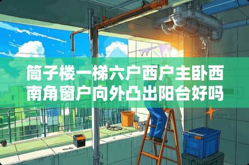 筒子楼一梯六户西户主卧西南角窗户向外凸出阳台好吗 中间户观景阳台凸出来一点好吗
