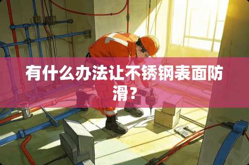 有什么办法让不锈钢表面防滑？