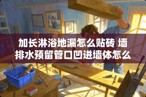 加长淋浴地漏怎么贴砖 墙排水预留管口凹进墙体怎么补救