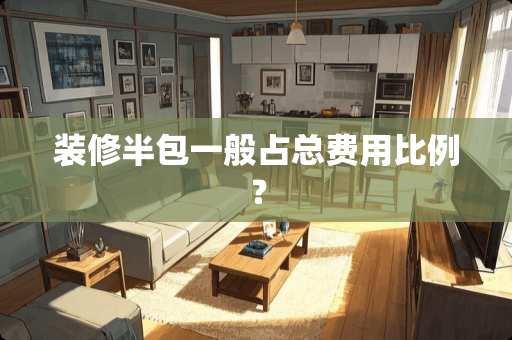 装修半包一般占总费用比例？