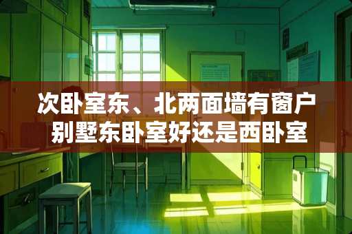 次卧室东、北两面墙有窗户 别墅东卧室好还是西卧室好