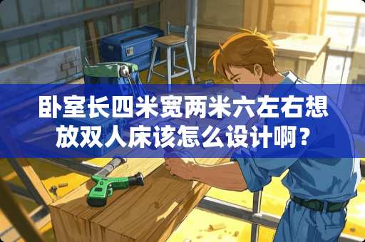 卧室长四米宽两米六左右想放双人床该怎么设计啊？